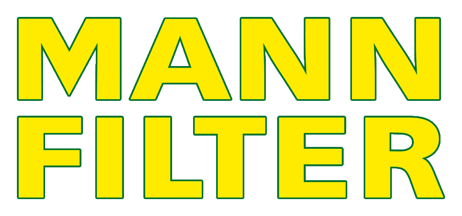 Mann Filter logo on a transparent background