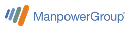 Manpower logo, wordmark version, on a transparent background