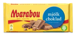 Marabou のロゴ、horizontalバージョン（背景透過）