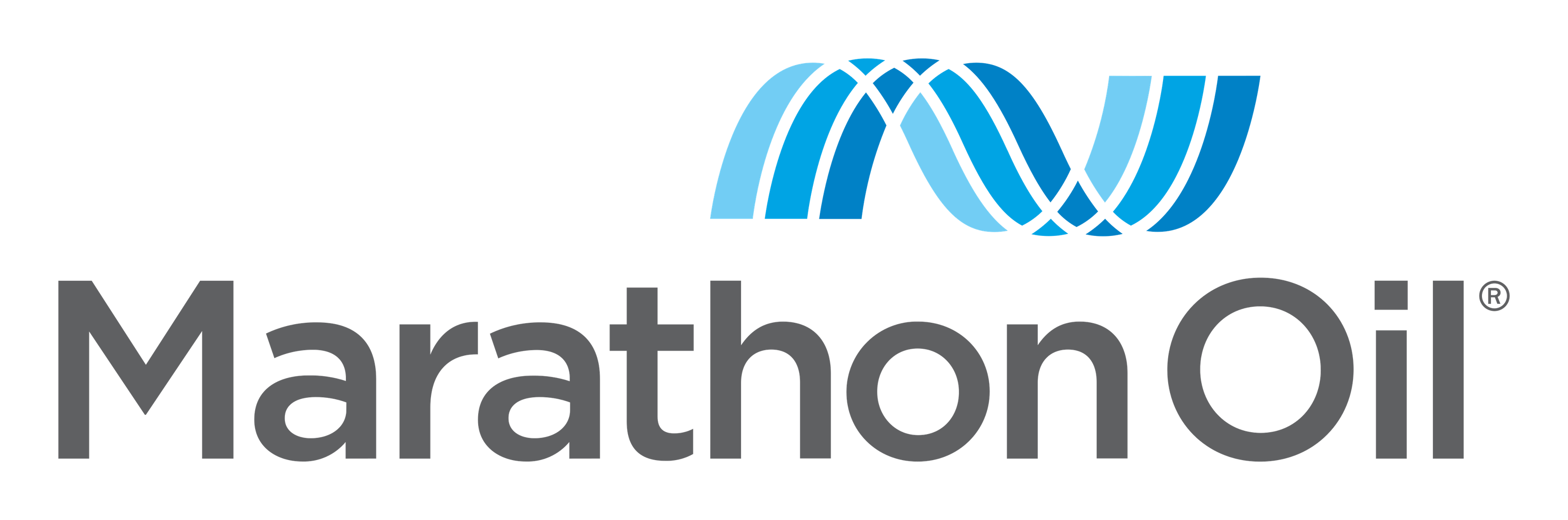 Marathon Oil Logo auf transparentem Hintergrund