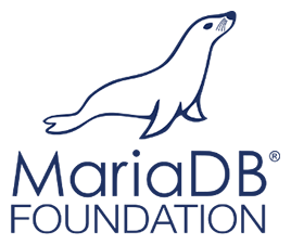 MariaDB logo, icon version, on a transparent background