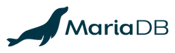 MariaDB logo, wordmark version, on a transparent background
