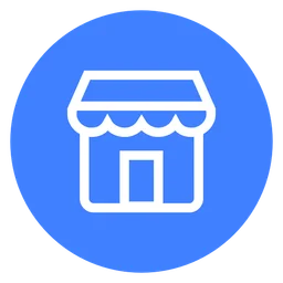 Marketplace logo, icon version, on a transparent background