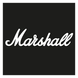 Marshall logo, black icon version, on a transparent background