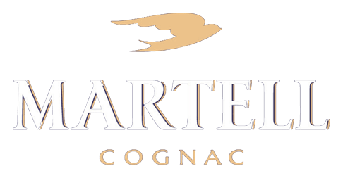 Martell logo on a transparent background