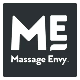 Massage Envy logo, monochrome icon version, on a transparent background