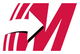 Logo da Mastercam, versão horizontal, em fundo transparente