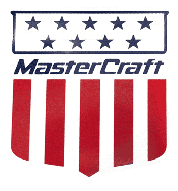Mastercraft logo on a transparent background