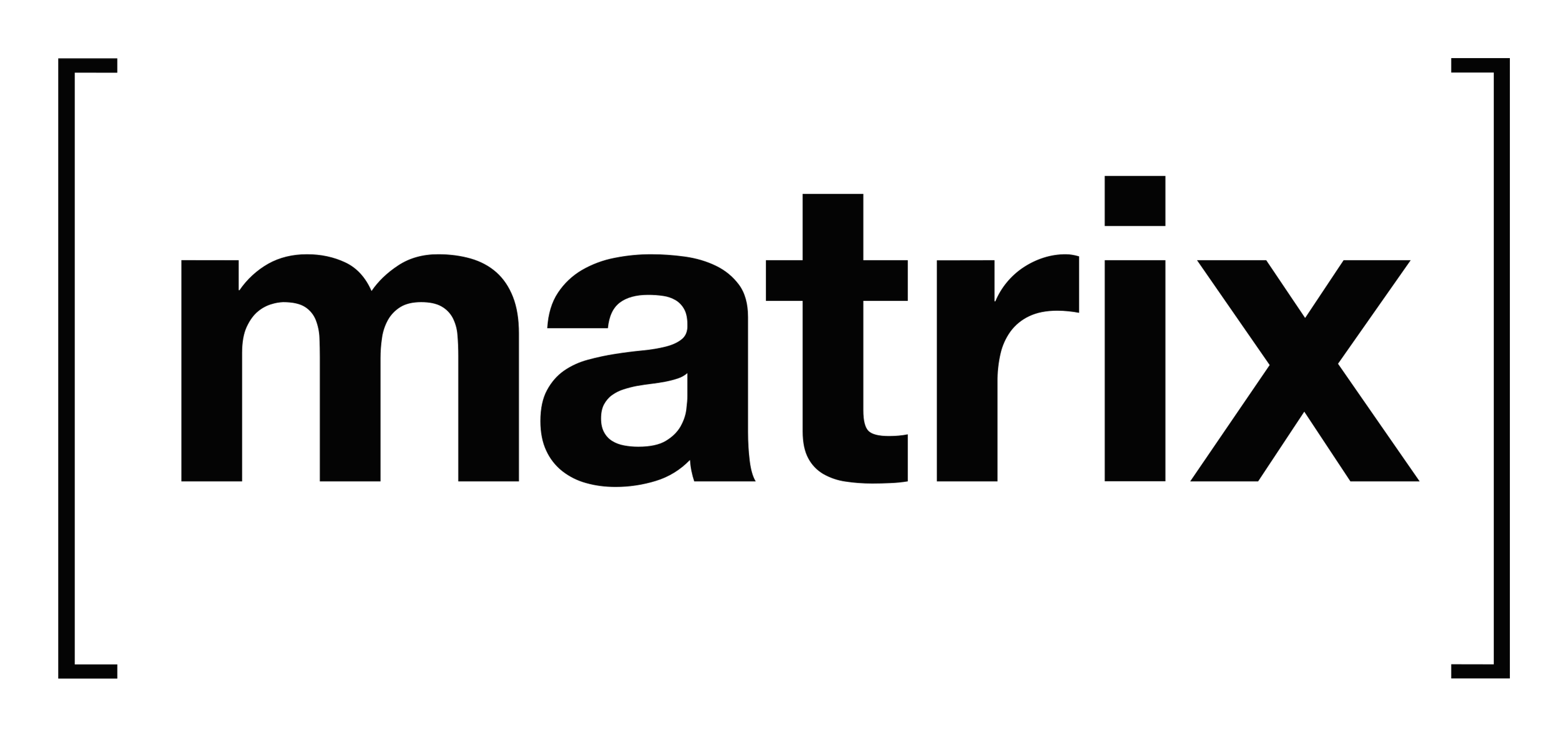 Matrix logo on a transparent background