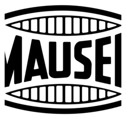 Mauser logo, black icon version, on a transparent background