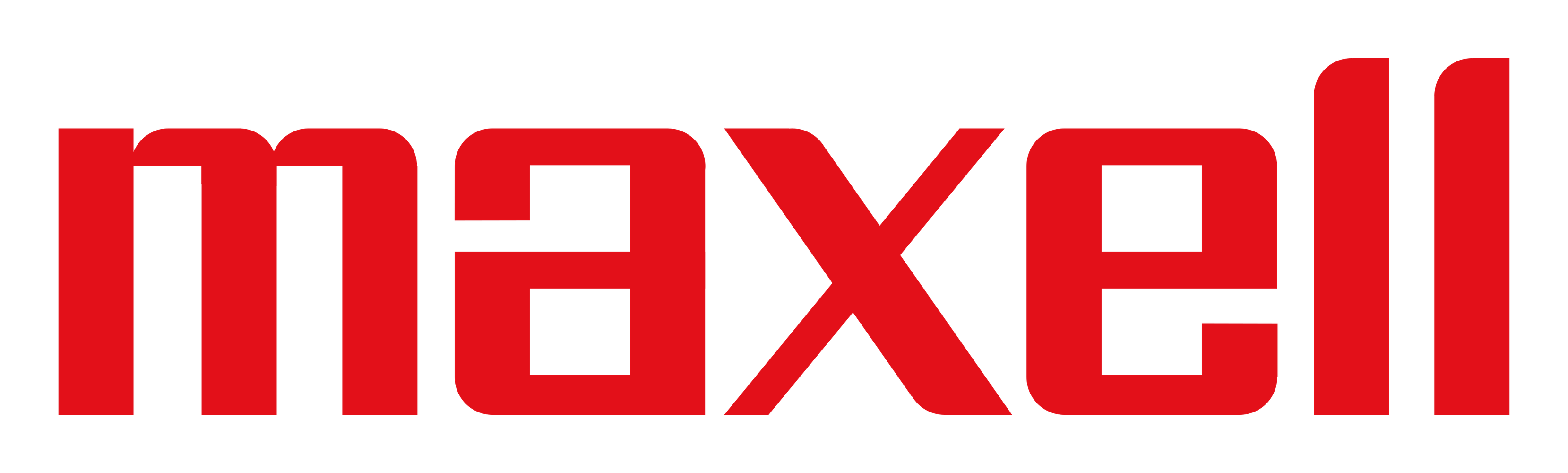 Logo da Maxell em fundo transparente