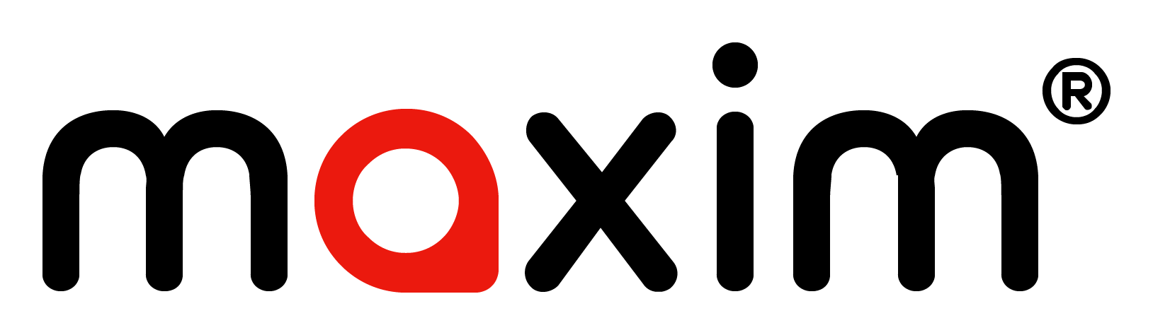 Maxim logo on a transparent background