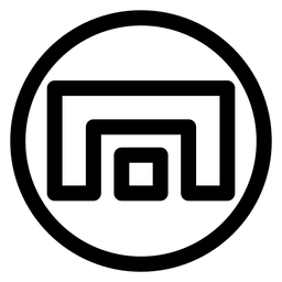 Maxthon logo, black icon version, on a transparent background