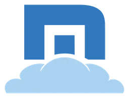 Maxthon logo, horizontal version, on a transparent background