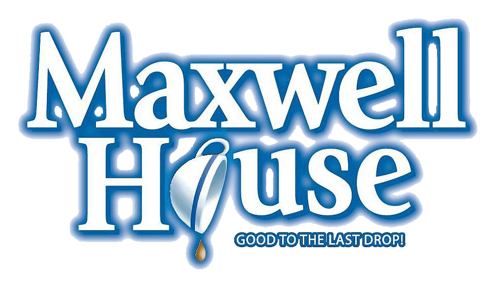 Maxwell House のロゴ（背景透過）