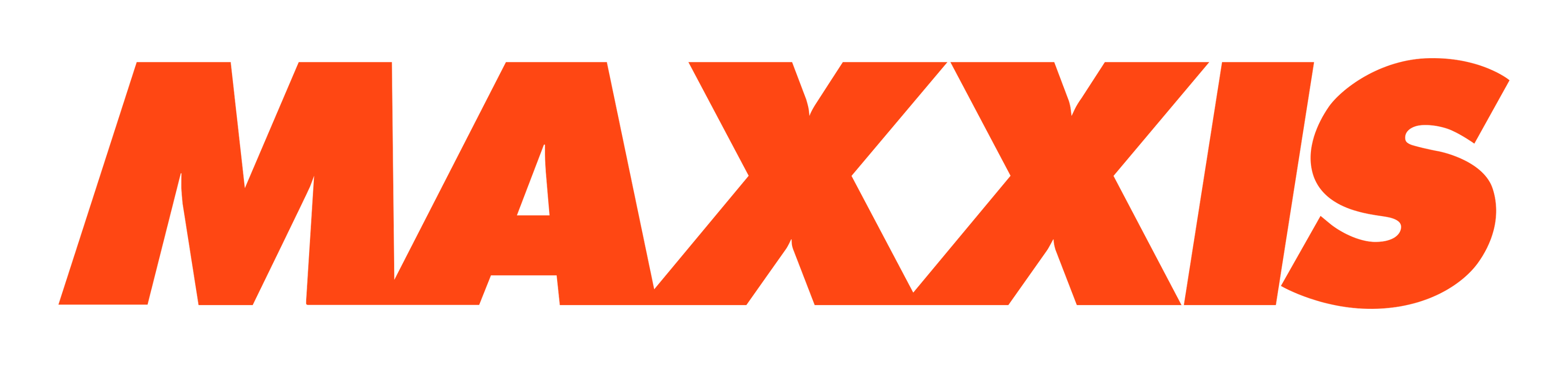 Maxxis logo on a transparent background