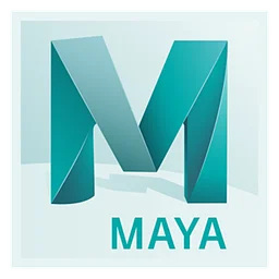 Maya logo, icon version, on a transparent background