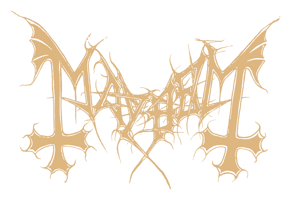 Mayhem logo on a transparent background