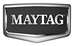 Maytag logo, monochrome version, on a transparent background