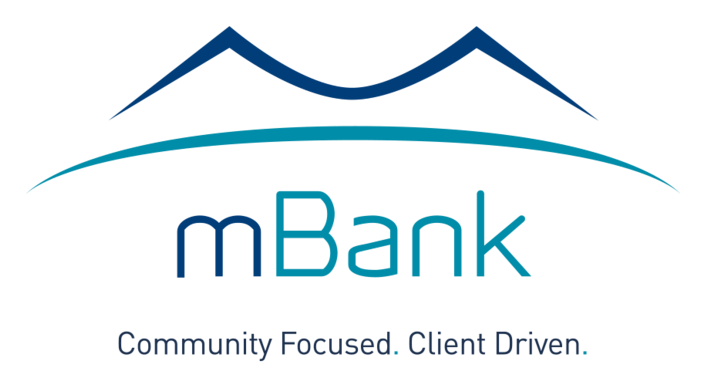 Mbank logo on a transparent background