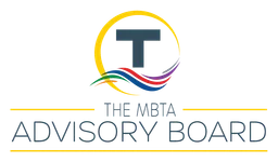 Mbta logo, horizontal version, on a transparent background