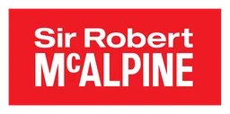 Mcalpine logo, horizontal version, on a transparent background