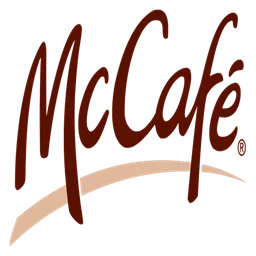 Mccafe logo, icon version, on a transparent background
