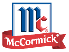 Mccormick logo, horizontal version, on a transparent background