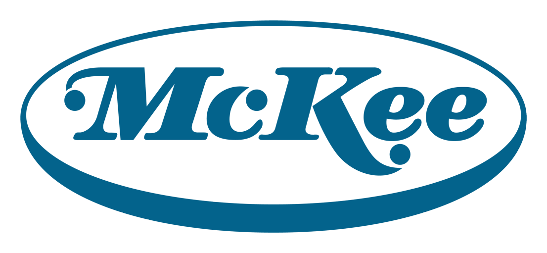 Mckee logo on a transparent background