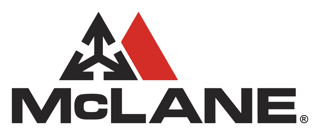 Mclane logo on a transparent background