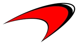 Mclaren logo, horizontal version, on a transparent background