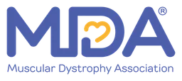 Mda logo, horizontal version, on a transparent background