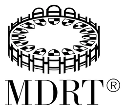 MDRT logo, monochrome icon version, on a transparent background