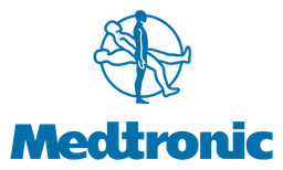 Medtronic logo, horizontal version, on a transparent background