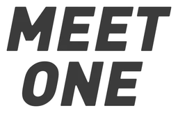 Meetone logo, black version, on a transparent background