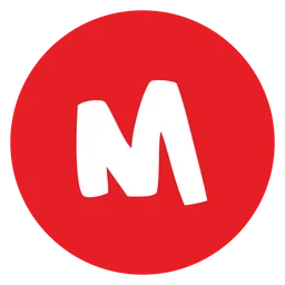 Meetup Logo, Variante Icon, auf transparentem Hintergrund