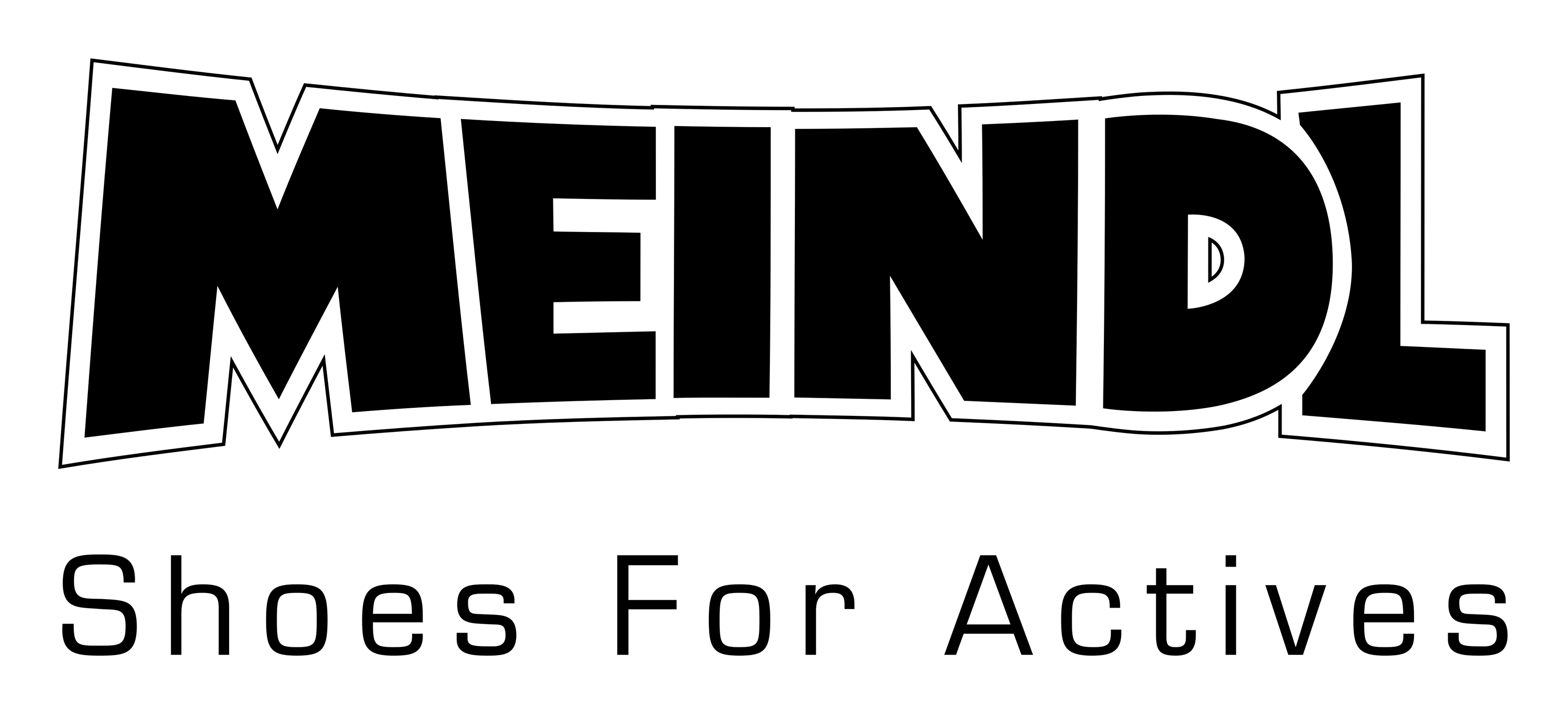 Meindl logo on a transparent background