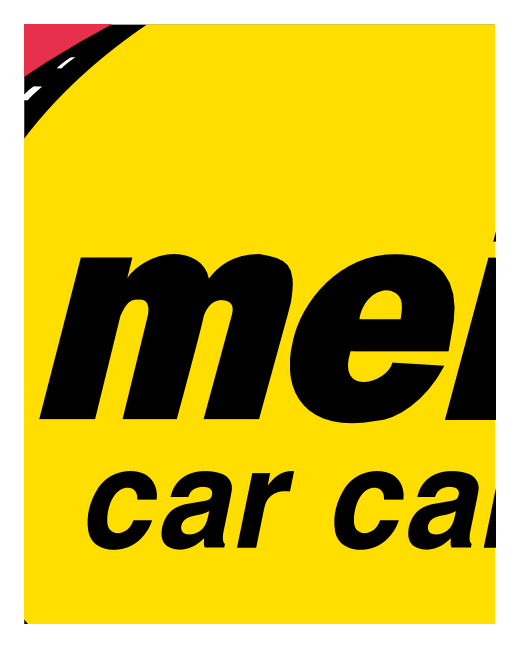 Meineke logo, horizontal version, on a transparent background