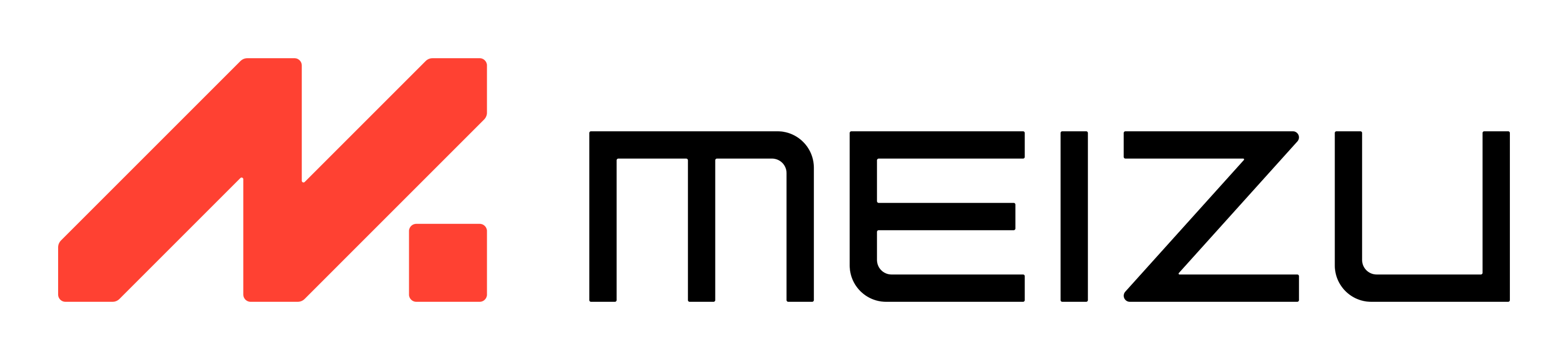 Meizu logo on a transparent background