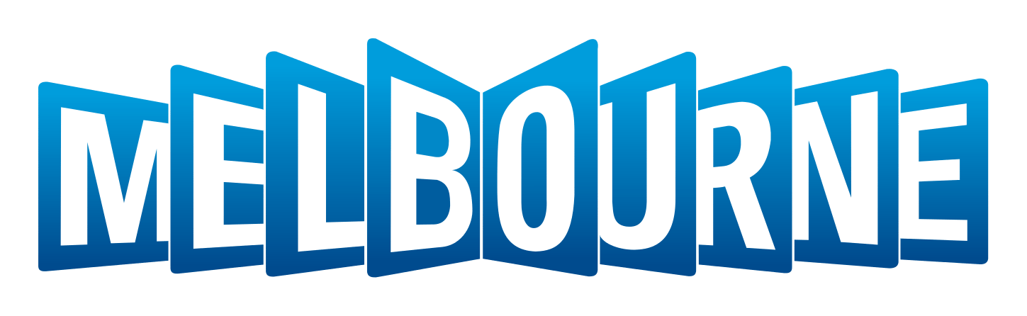Melbourne logo on a transparent background