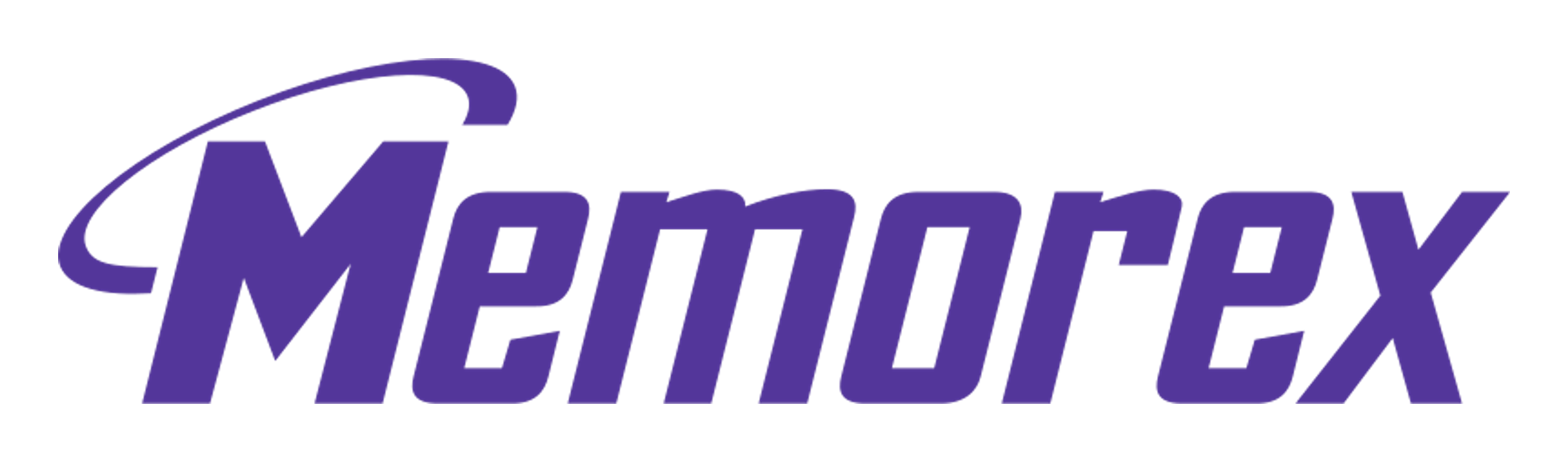 Logo da Memorex em fundo transparente