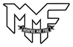 Memphis May Fire logo, black version, on a transparent background