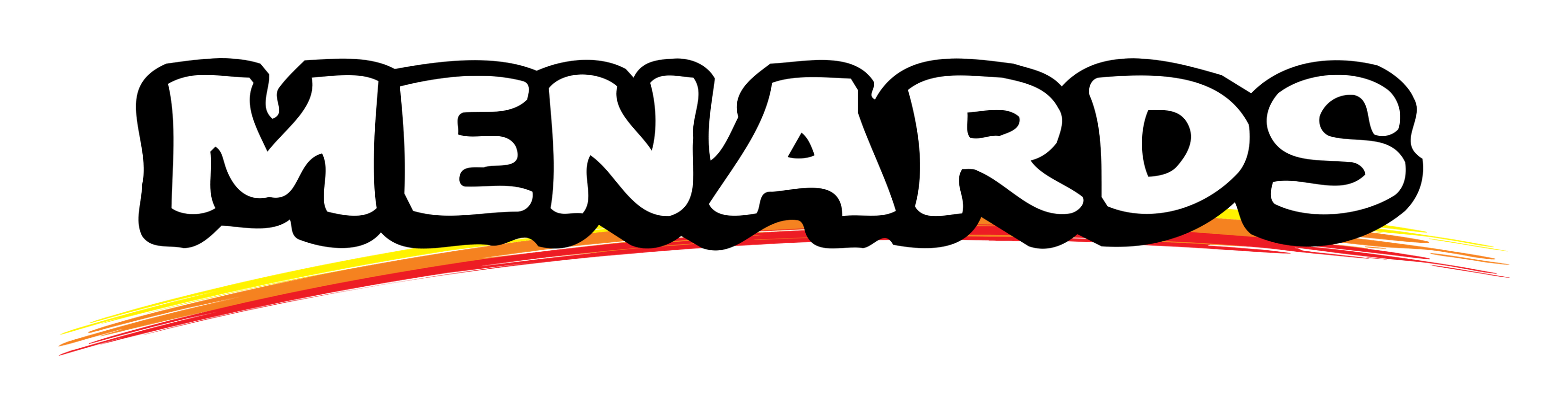 Logo da Menards em fundo transparente