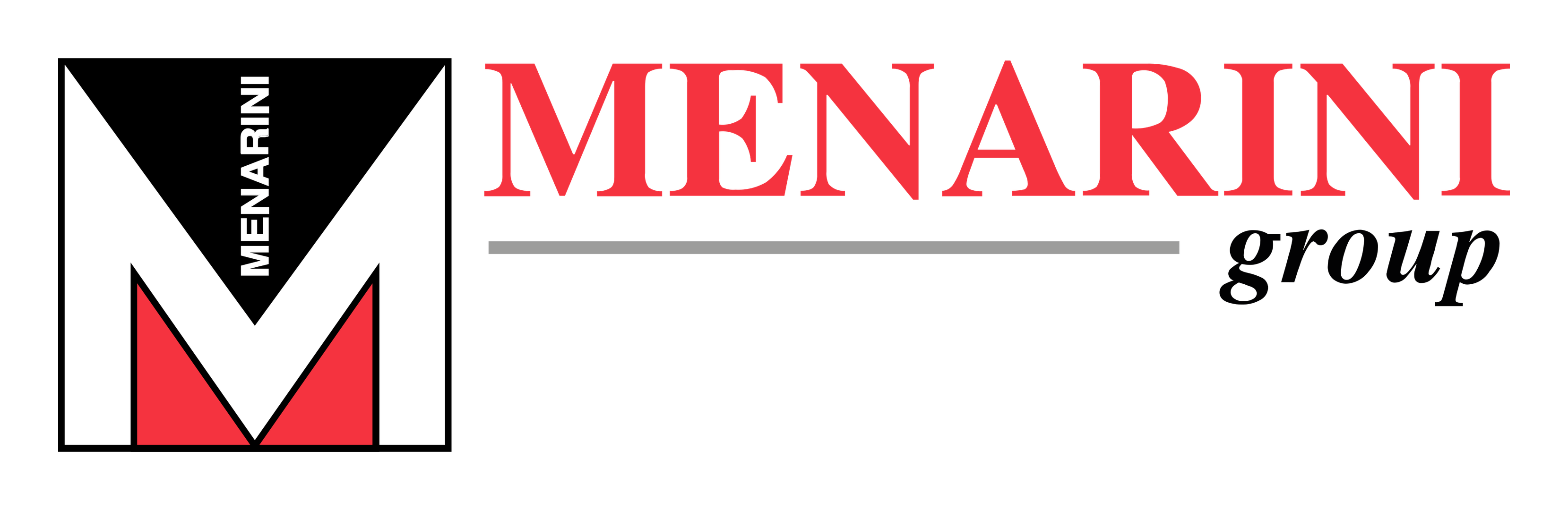 Menarini logo on a transparent background
