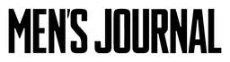 Mens Journal logo, black wordmark version, on a transparent background