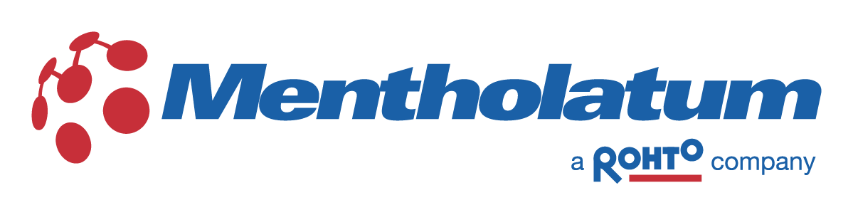 Logo de Mentholatum sobre fondo transparente