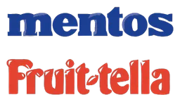 Logo de Mentos, versión horizontal, sobre fondo transparente