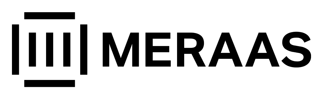 Meraas logo on a transparent background