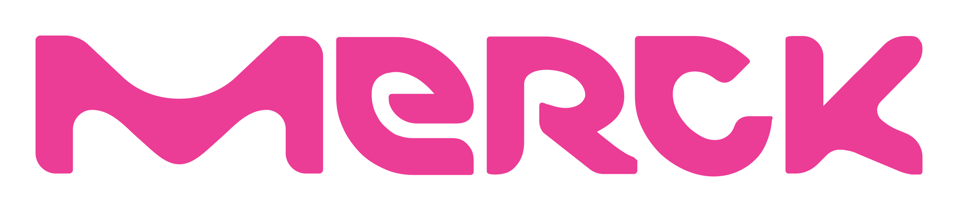 Merck Group logo on a transparent background