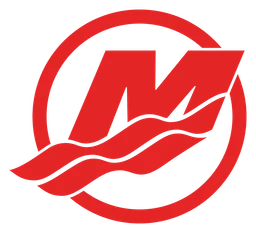Mercury Marine logo, icon version, on a transparent background